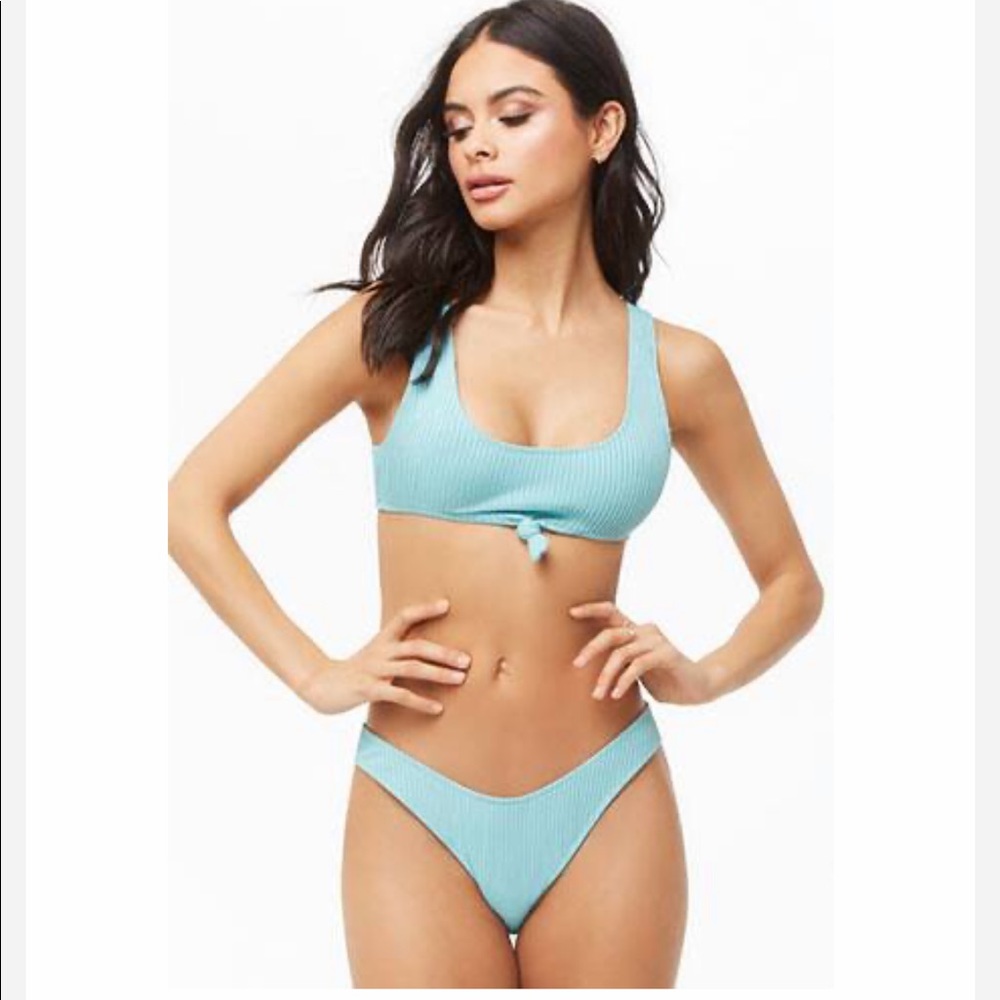 Tie front bikini
